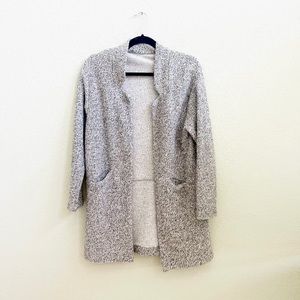 Women’s Gray Winter Cardigan Jacket